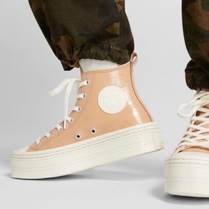 NWT Converse Chuck Taylor All Star Modern Lift Platform Embossed Women’s